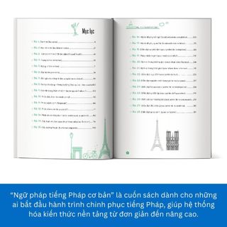 Sách - Combo Tự học tiếng pháp, Ngữ pháp tiếng pháp, 3000 Từ vựng tiếng pháp