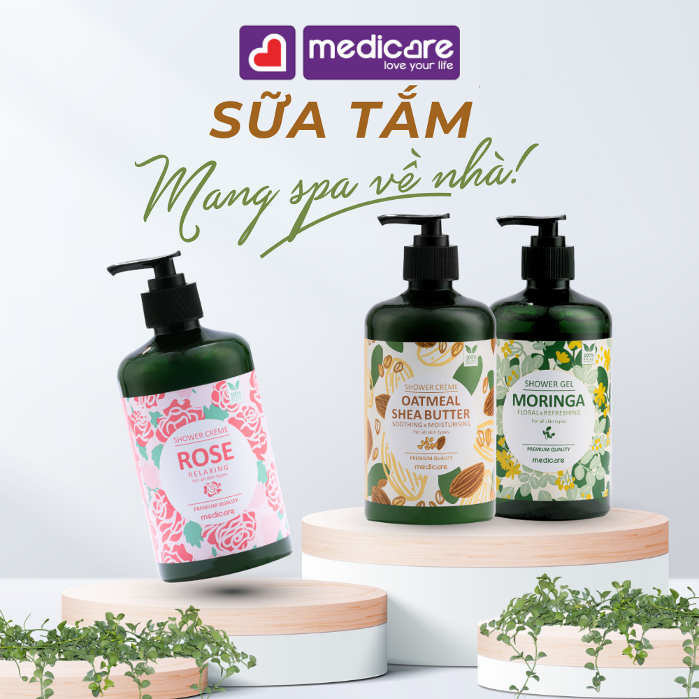 Sữa Tắm MEDiCARE thiên nhiên 450ml