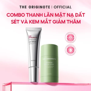 Combo Thanh Lăn Mặt Nạ Đất Sét và kem mắt giảm thâm The Originote cải thiện mụn sáng da