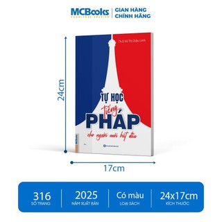 Sách - Combo Tự học tiếng pháp, Ngữ pháp tiếng pháp, 3000 Từ vựng tiếng pháp