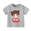👕 Áo Thun Bé Gái mềm mịn thoáng mát in hình dễ thương 👕 AT388