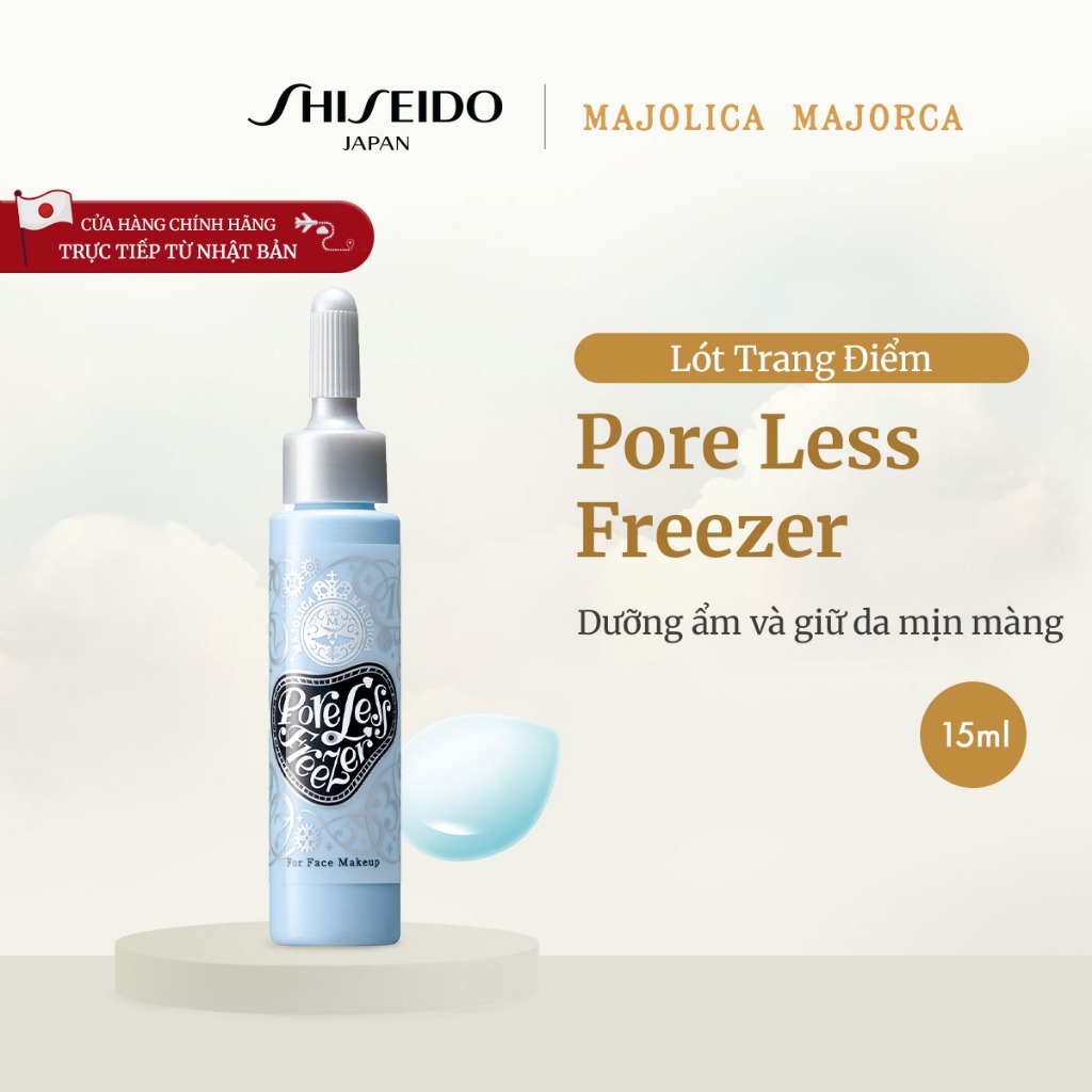 MAJOLICA MAJORCA Pore Less Freezer [Bởi SHISEIDO JAPAN Group Store] 15ml