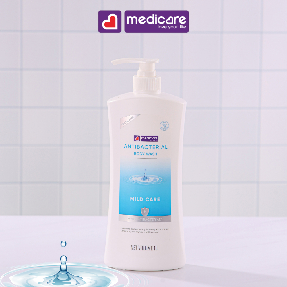 Sữa tắm MEDiCARE kháng khuẩn chai 1 lít