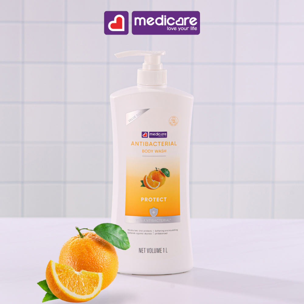 Sữa tắm MEDiCARE kháng khuẩn chai 1 lít