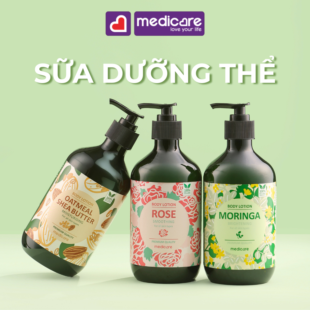 Sữa dưỡng thể MEDiCARE thiên nhiên 400ml