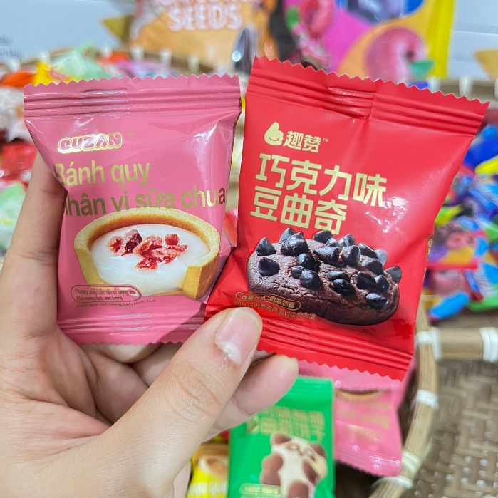 BÁNH QUY HIỆU QUZAN Lss mix nhiều vị- HSD 9 tháng kể từ ngày sản