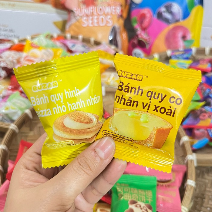 BÁNH QUY HIỆU QUZAN Lss mix nhiều vị- HSD 9 tháng kể từ ngày sản