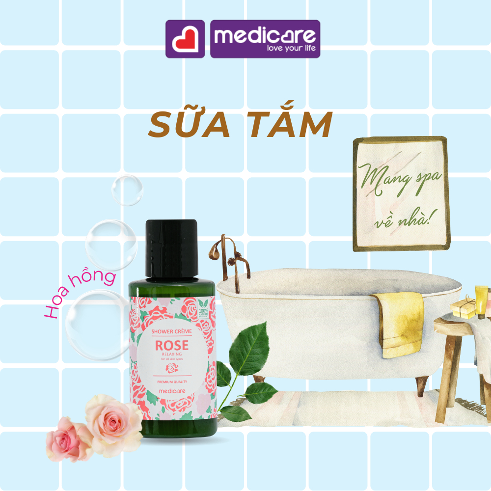 Sữa tắm MEDiCARE thiên nhiên 50ml