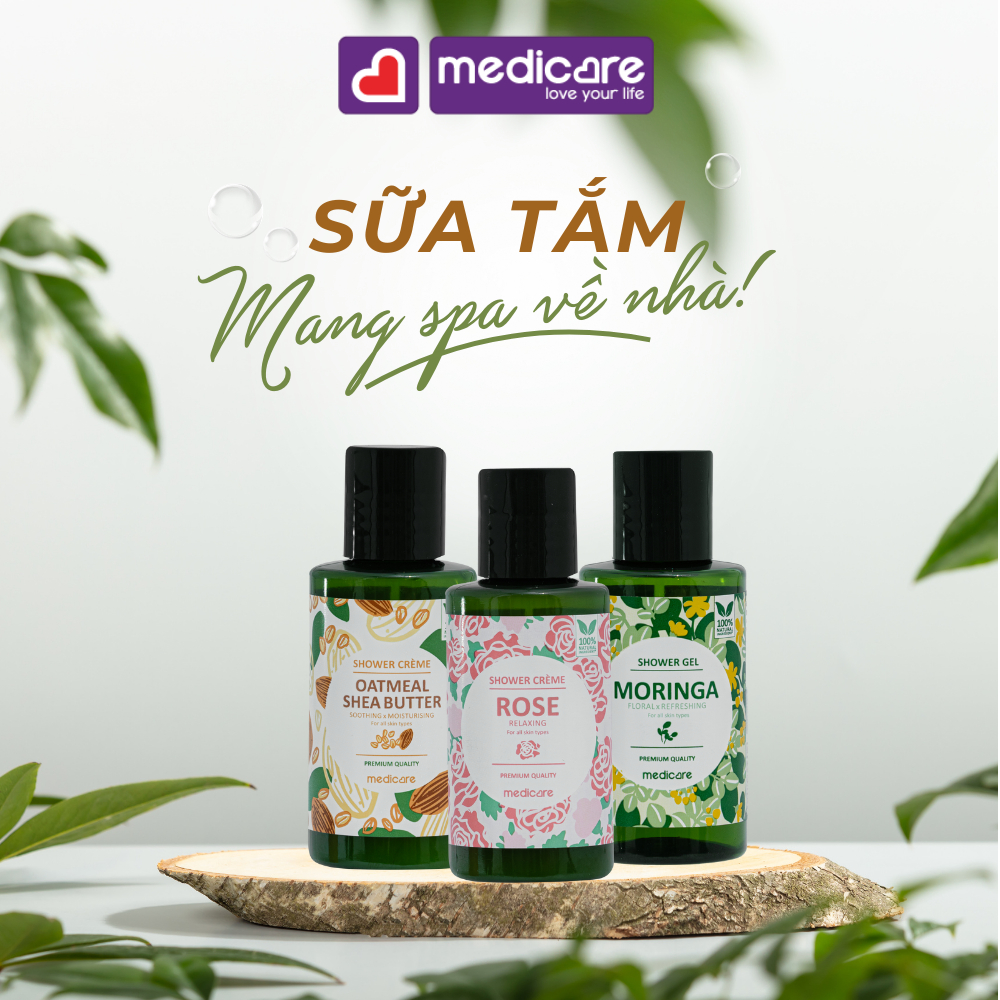Sữa tắm MEDiCARE thiên nhiên 50ml
