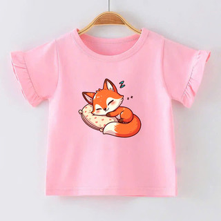 👕 Áo Thun Bé Gái mềm mịn thoáng mát in hình dễ thương 👕 AT392