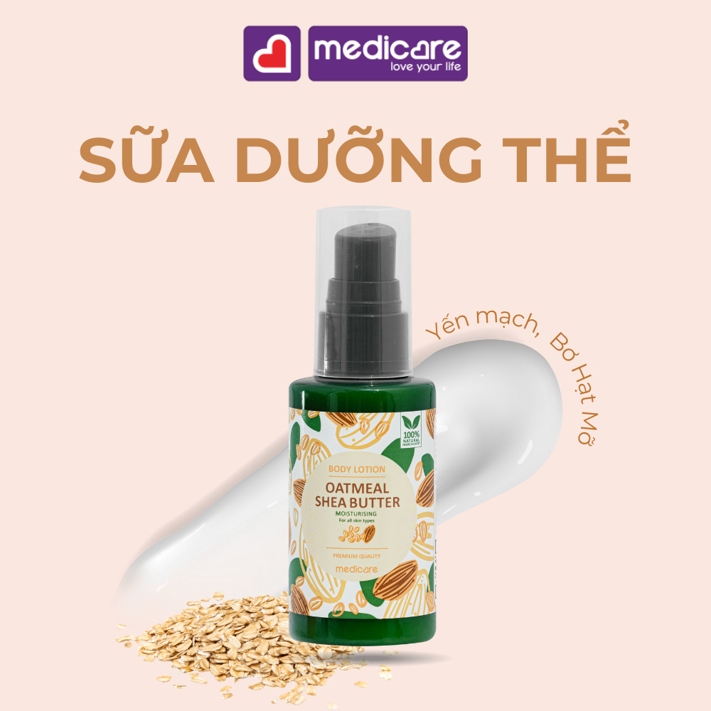 Sữa dưỡng thể MEDiCARE thiên nhiên 50ml