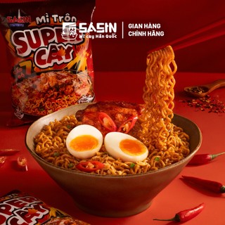 Combo 10 Gói Mì Trộn Super Cay Cấp Độ 7 (120gr) BSET0171
