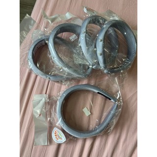 THANH LÝ Băng Đô Cài Tóc Lụa Trơn Phong Cách Tiểu Thư Hàn Quốc
