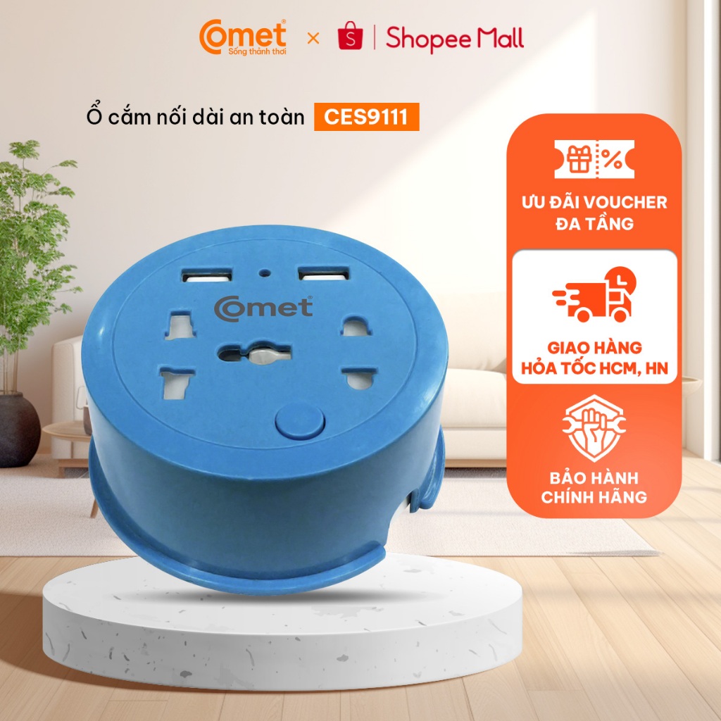 Ổ cắm điện Comet CES9111