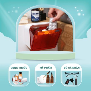 Hộp đựng băng vệ sinh cho phụ nữ , đựng đồ cá nhân nhỏ có nắp đậy chống bui chống nước HVN.01