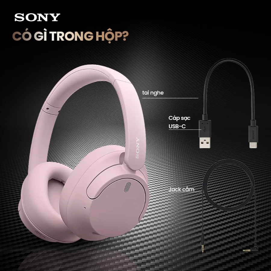Tai nghe bluetooth chống ồn Sony WH-CH720N chip V1