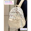 BaLo (XINHXINH) [ORDER] Balo Nữ Kẻ Caro Họa Tiểt Gấu Dễ Thương BL145