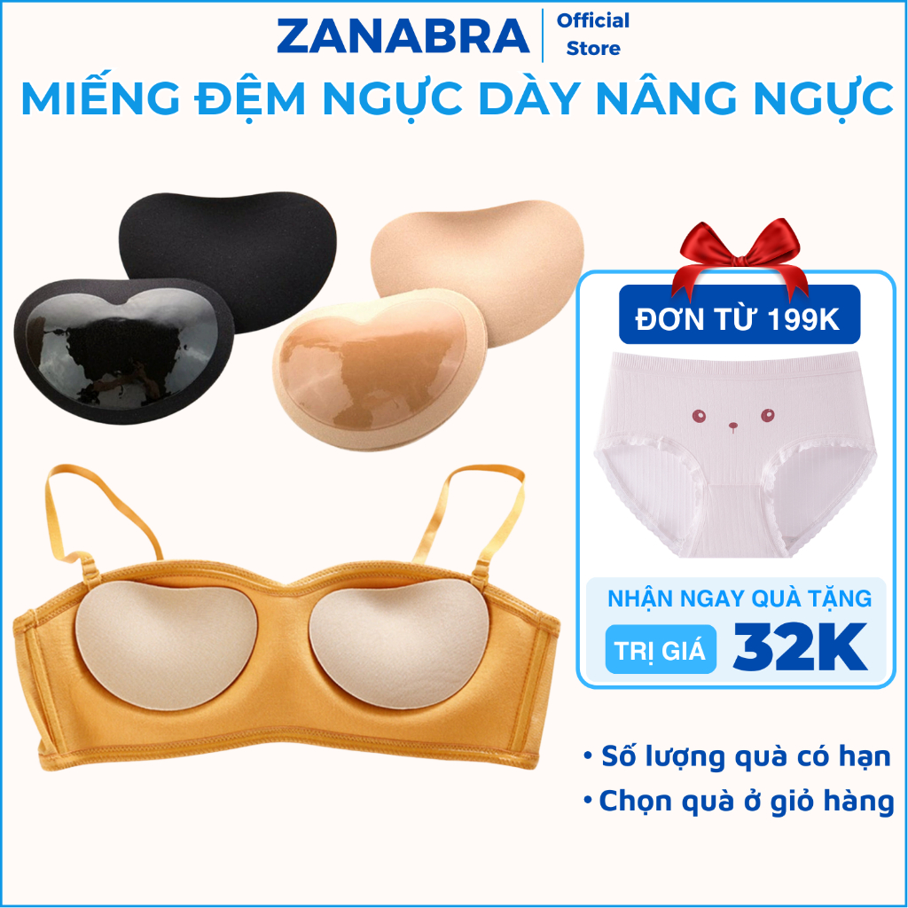 Miếng Dán Ngực, Mút Độn Sillicon, Miếng Dán Ti Nâng Ngực ZANABRA D2001