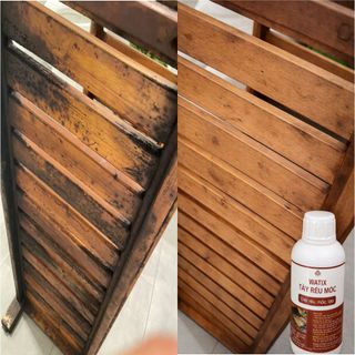 Combo 2 chai ngăn ngừa rêu mốc gỗ, tẩy rêu mốc gỗ, chống thấm cho gỗ - Watix