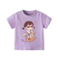 👕 Áo Thun Bé Gái mềm mịn thoáng mát in hình dễ thương 👕 AT398