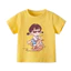 👕 Áo Thun Bé Gái mềm mịn thoáng mát in hình dễ thương 👕 AT398