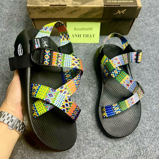 Dép Xăng Đan Chaco Nam Quai Dù Lụa Mềm Mã D114