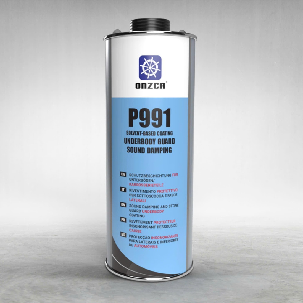 Sơn Phủ Gầm Gốc Dầu Onzca P991 Chống Gỉ Sét Chai 1 Lít Màu Đen