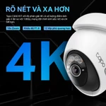 Camera An Ninh Wi-Fi Ngoài Trời 4K TP-Link Tapo C660 KIT | PIN Năng Lượng Mặt Trời, AI Theo Dõi, Quay 360° — ảnh 4