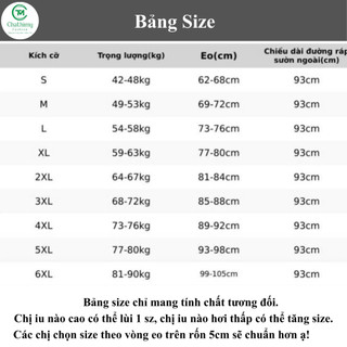 Chathimy Quần Baggy Nữ, Quần Suông BIGSIZE 42-90kg Chất UMI Cao Cấp Loại 1 Co Giãn 4 Chiều Thời Trang Chathimy Q 61 Size