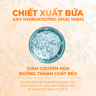 Giảm cân dạng viên uống VTM Sinetrol Xpur giảm thèm ăn, hỗ trợ giảm cân, giảm béo hộp 60 viên