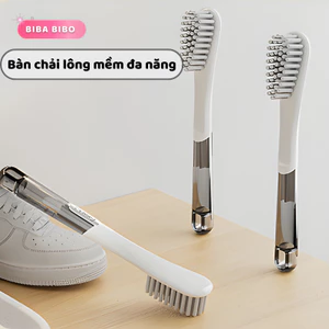 Bàn Chải Gia Dụng Đa Năng Bibabibo – Lông Mềm Không Xước, Giặt Giày – Chà Dép – Vệ Sinh Đồ Dùng