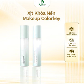 Xịt Khóa Nền Makeup Colorkey Phiên Bản Xanh Giúp Dưỡng Ẩm Giữ Lớp Nền Cố Định Lâu Trôi 100ml