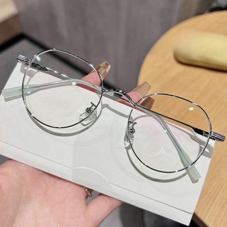Mắt kính cận thị kính cận có độ sẵn - 0 ~ - 3.25 gọng trong suốt chống ánh sáng xanh phong cách Hàn Quốc kính 1055