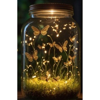 Dây đèn đom đóm, fairy light trang trí decor