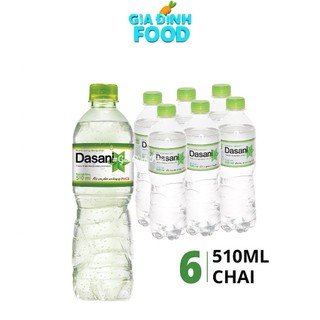 [THÙNG x24 Chai] Nước Suối tinh khiết Dasani 510ml/Chai