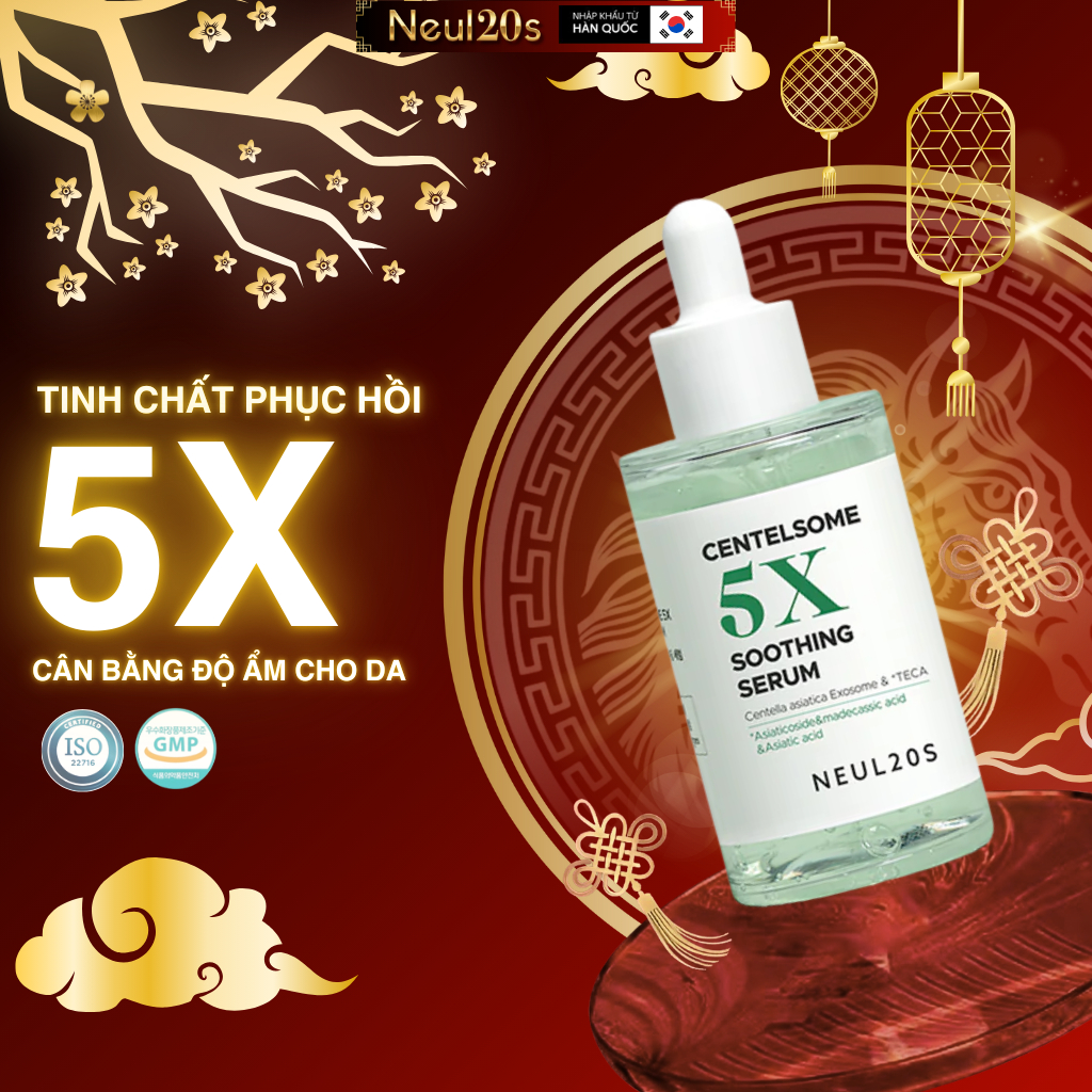 Serum Dưỡng Da Nhạy Cảm - Hình ảnh thực tế