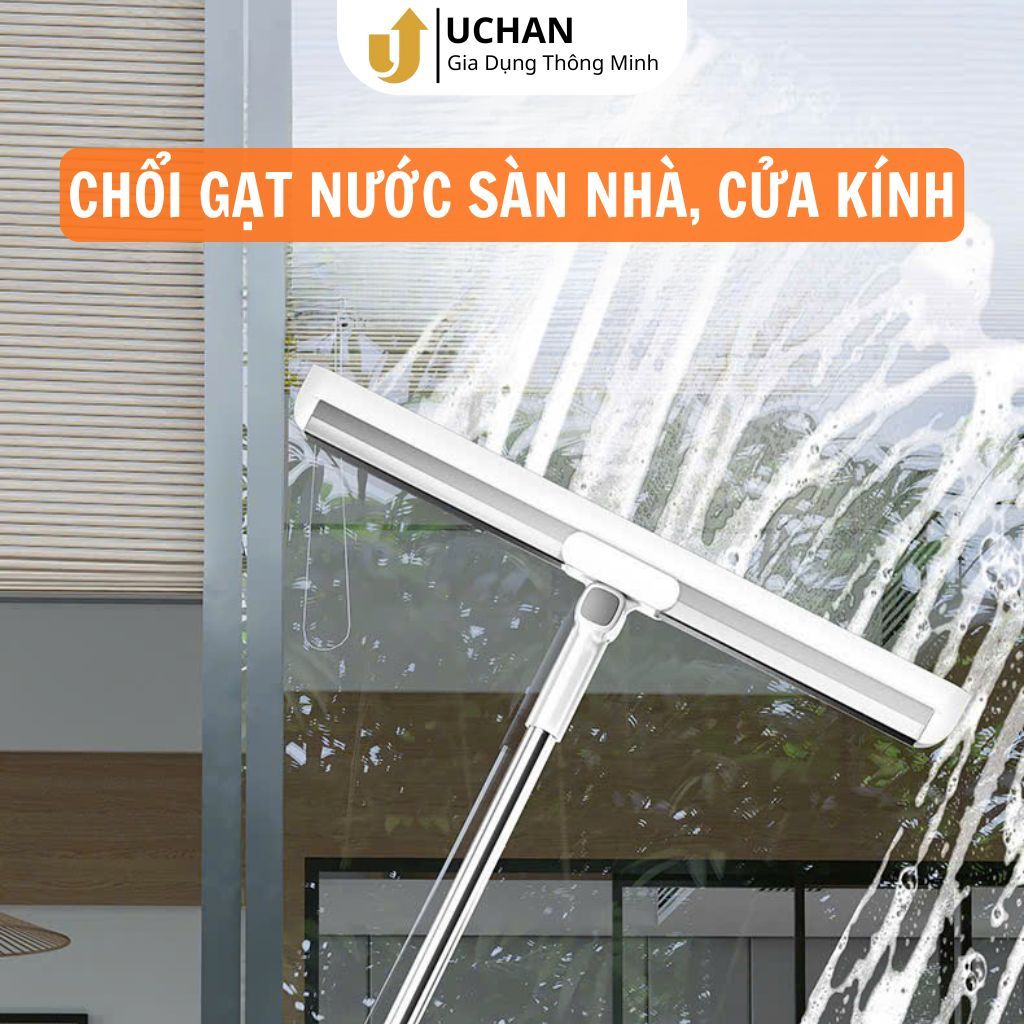 Chổi gạt nước sàn nhà tắm, gạt nước cửa kính silicon, xoay 180 độ, cá...