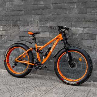 Xe Đạp Thể Thao DTSport Bánh Béo - Xe Khung Thép Carbon, Phanh Đĩa Tải Trọng 180kg Model 2026