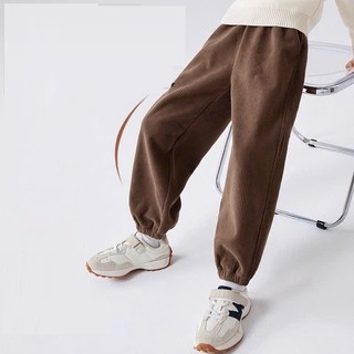 [QN02 Mẫu mới Xuân Thu 2026] Quần dài jogger cho bé trai, quần dài cho bé trai chất liệu nhung mỏng mềm dáng bo khỏe