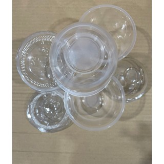 Nắp cốc U cốc PP cốc PET , nắp cầu, nắp bằng, phi 93, 95, Sét 50 nắp