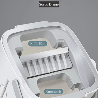 Bộ Lau Nhà Tự Vắt Thông Minh 2 Ngăn MOPScratch - Loại Bỏ 99% Bụi Bẩn & Lông Thú - An Toàn