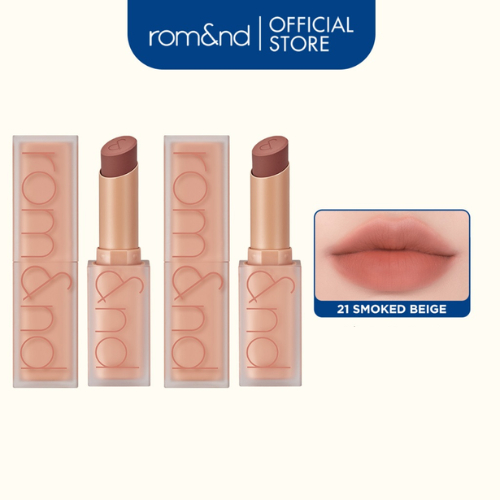 [Romand] Combo 2 Son thỏi lì, lên màu siêu xinh Hàn Quốc Romand Zero Matte Lipstick 3g