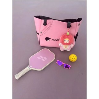 Túi Pickleball nữ chính hãng MITIPA STORE màu Be pha Xanh cổ vịt