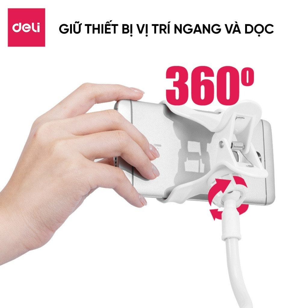 Giá Đỡ Điện Thoại Kẹp Bàn Xoay 360 Độ Tiện Lợi, Giá Đỡ Kẹp Đuôi Khỉ Phù Hợp  Quay Video Livestream, Xem Phim