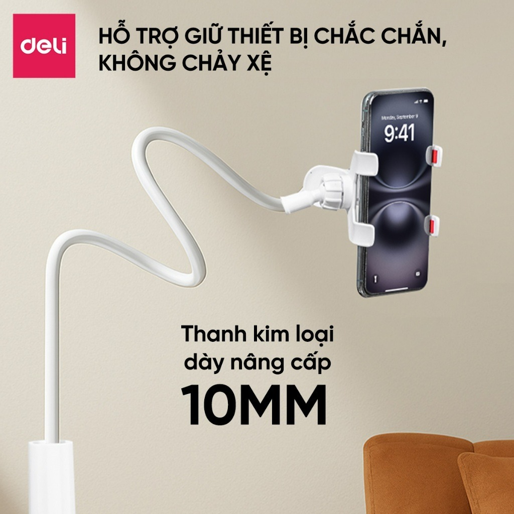 Giá Đỡ Điện Thoại Kẹp Bàn Xoay 360 Độ Tiện Lợi, Giá Đỡ Kẹp Đuôi Khỉ Phù Hợp  Quay Video Livestream, Xem Phim