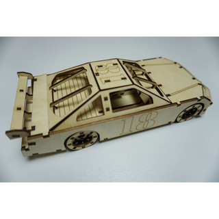 HDLaser mô hình ô tô lắp ghép DIY-Cars HDC010(25x12x12cm)