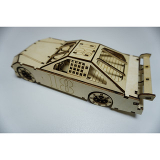 HDLaser mô hình ô tô lắp ghép DIY-Cars HDC010(25x12x12cm)