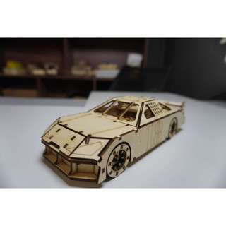 HDLaser mô hình ô tô lắp ghép DIY-Cars HDC010(25x12x12cm)