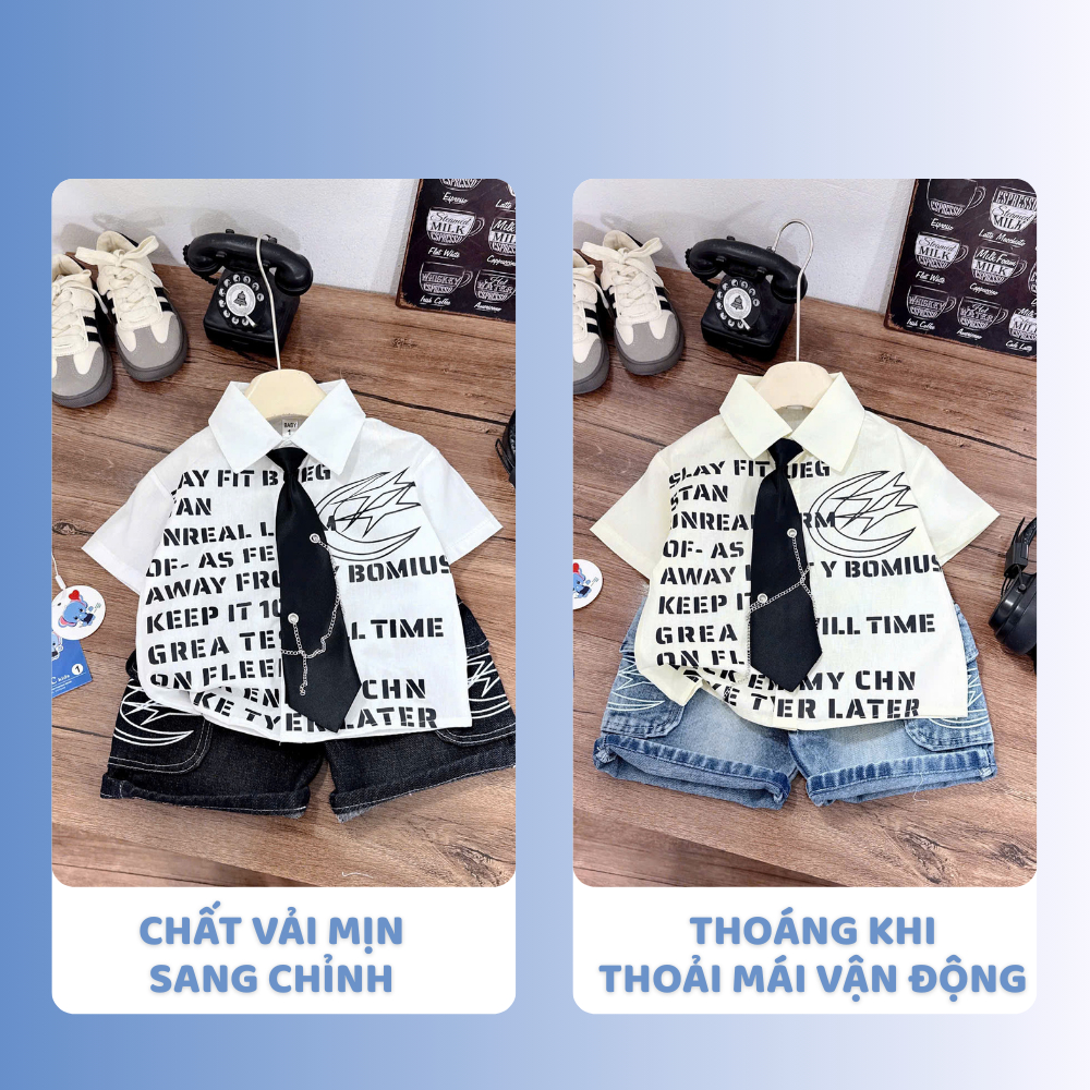 [À ƠI SHOP] N81- bộ sơ mi chữ full áo- a108.309