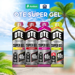 Gel Năng Lượng OTE Super Gel, Tăng Thể Lực dùng cho Chạy Bộ và Đạp Xe, Dạng Lỏng, Vị Tự Nhiên